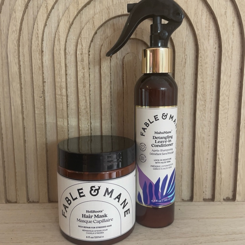Fable & Mane Hair Conditioning Set